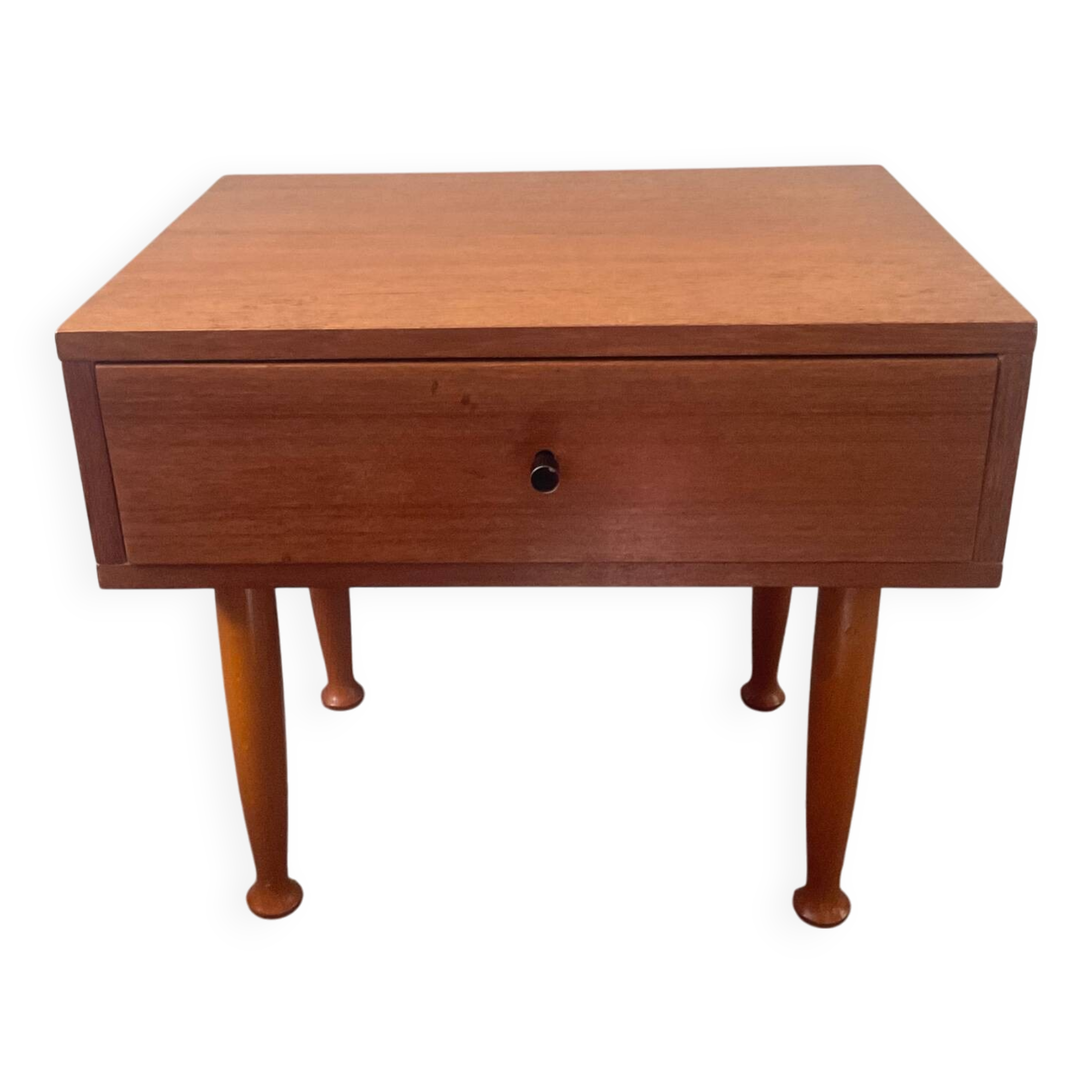 Scandinavian teak bedside table, 1960s