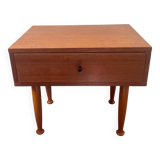 Scandinavian teak bedside table from the 60s