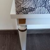 Vintage bedside table restyled