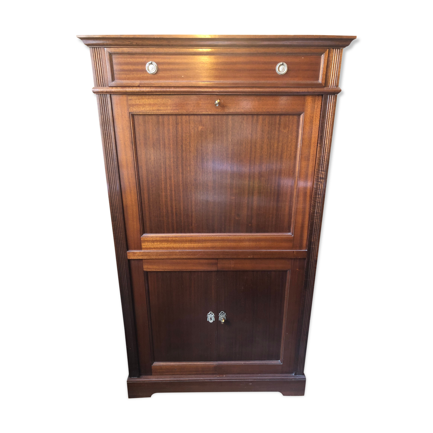 Vintage wooden secretary