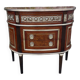 Louis XVI style mahogany and gilded bronze chest of drawers, 20th century