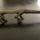 6 porte-couteau crocodile en laiton