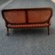 Louis XVI style sofa in natural wood