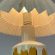 Tablelamp decorated with flowers by Bing and Grøndahl, model 6714/2102, 1960s