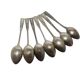 Art Deco brass spoons, 1950s, set of 6