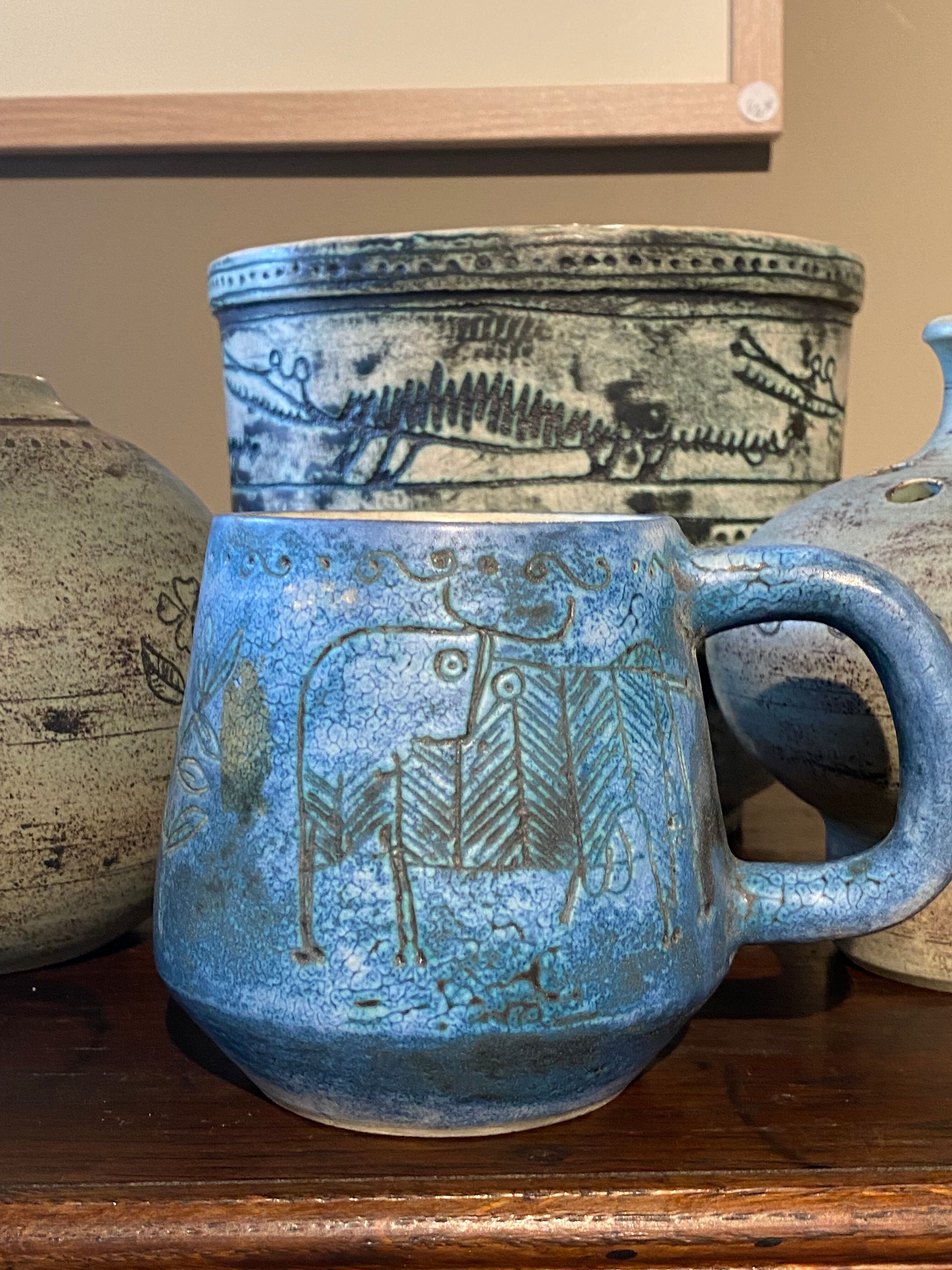 Small ceramic pitcher Jacques Blin