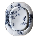 Plat faience anglaise XIXe BWM&co