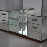 Dressing table mirror style 1940-6 drawers