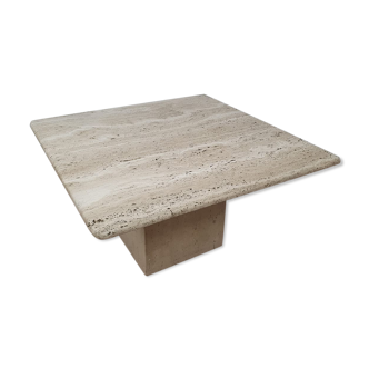 Travertine coffee table 70s