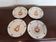 4 St Amand dessert plates