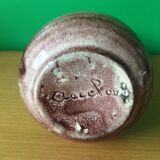 Accolay pottery vase
