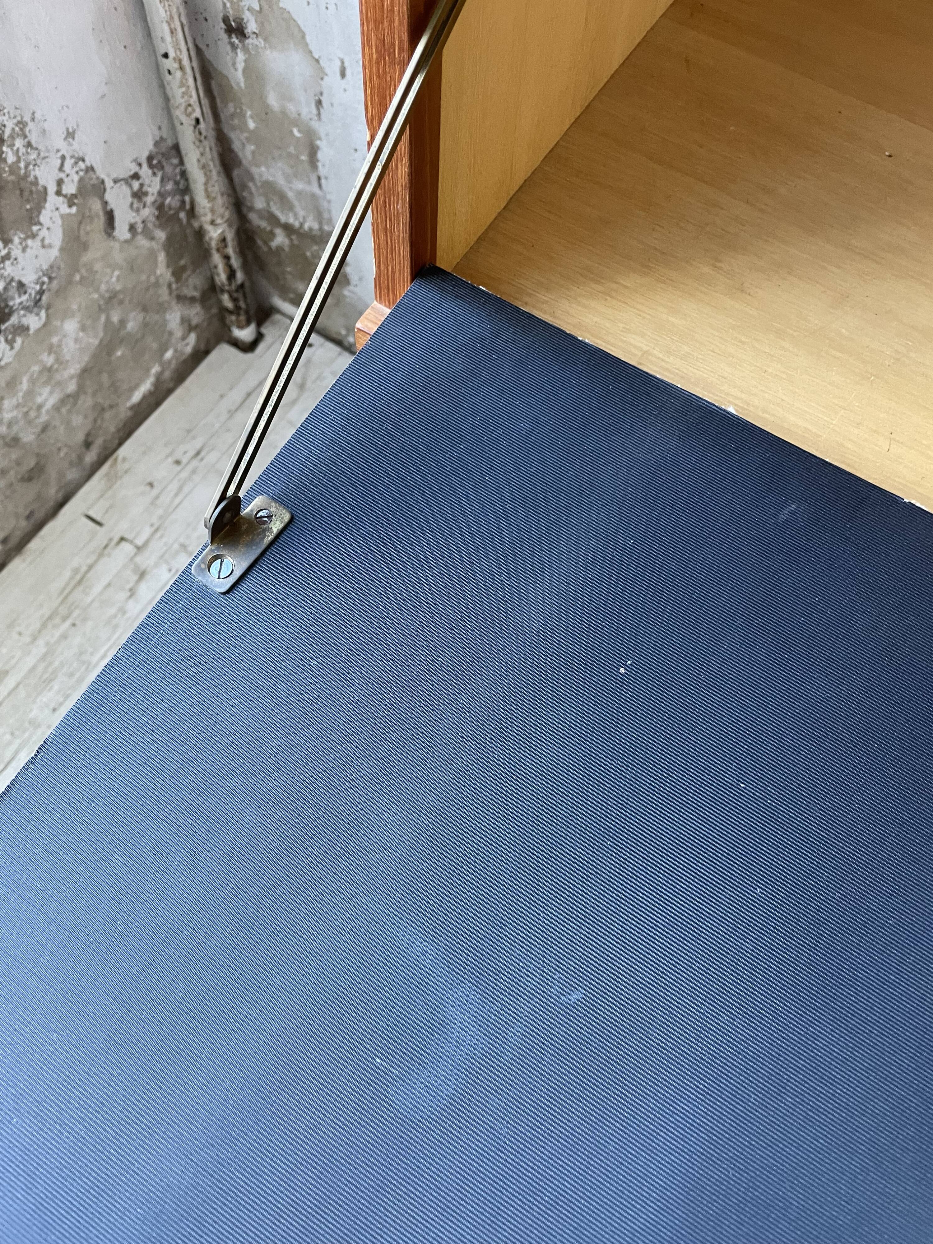 Modernist teak secretary desk, 1950s