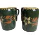 Alsatian pottery, glazed stoneware mug from Soufflenheim, 20th century.