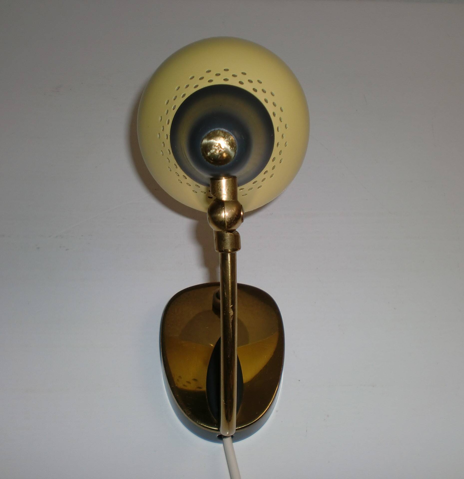 Pair of 1950s Design Bedside Table Lamps Art Nouveau, Stilnovo, Rockabilly