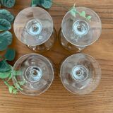 Set of 4 Luminarc wine glass model "Domaine"