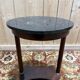 Small oval side table in Empire style