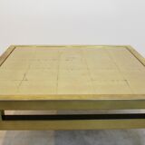 Table low gold etched