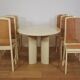 Table and 6 chairs by Mario Sabot from the 70s