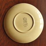 4 Gien “Soleil” dessert plates