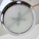 Functionalist chrome Pendant UFO by Josef Hurka for Napako, 1930s