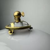Ancienne lampe de bureau monte et baisse vintage