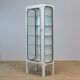 Vintage Medical Cabinet With Five Glass Shelves, 1975