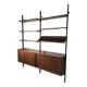 Scandinavian rosewood modular bookcase Pira Mobel system year 60