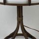 Bamboo rattan mushroom table lamp, Dutch 1970s