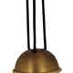 Lampe de plafond Onos 55 de Florian Schulz, Allemagne 1970