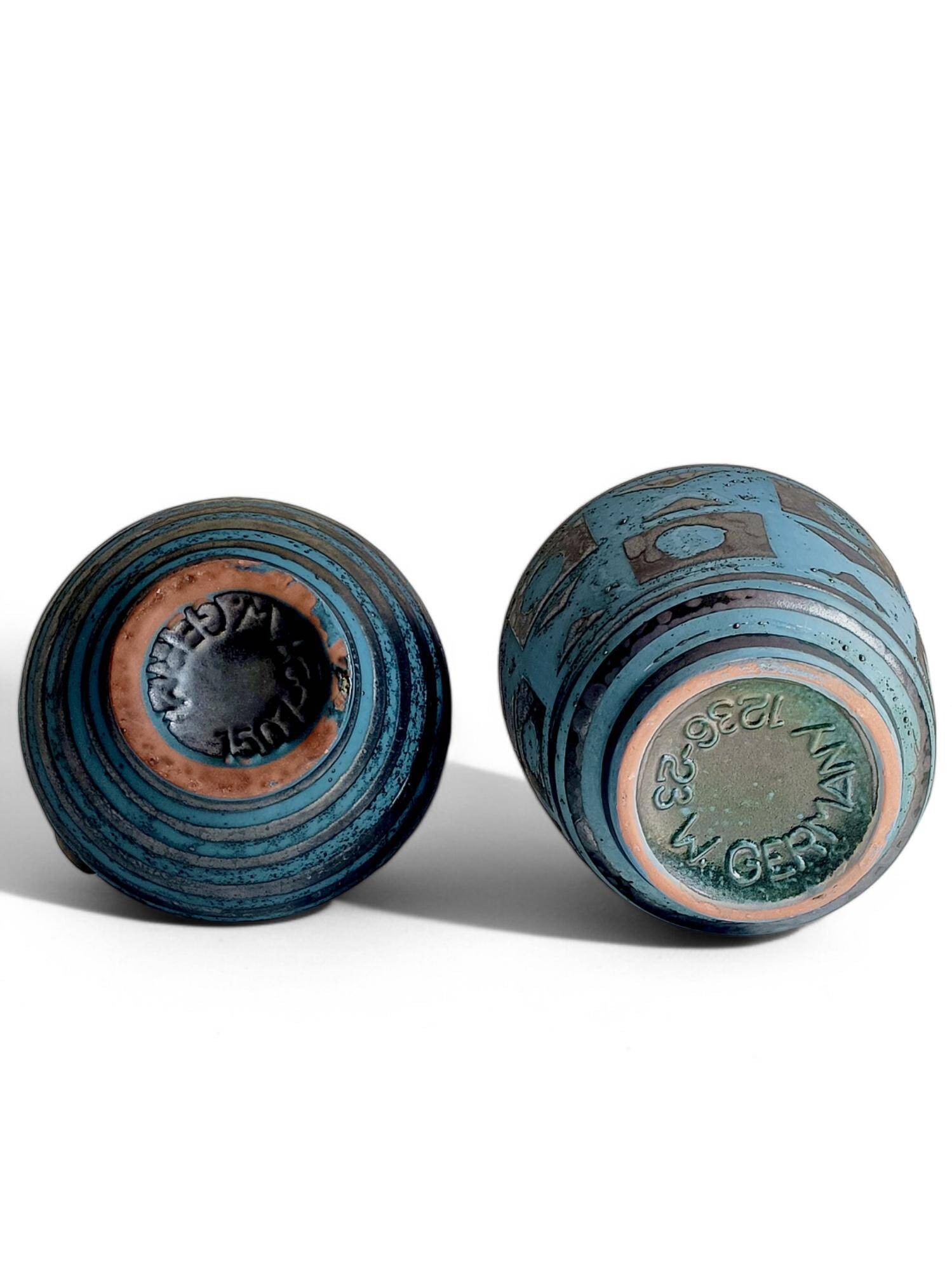 Mid-Century Modern Ceramic Vases by Carstens Tönnieshof, 1960s