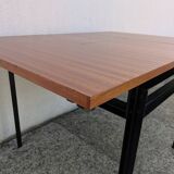 Marcel Gascoin modernist dining table + extension 1950