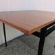 Marcel Gascoin modernist dining table + extension 1950