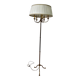 Vintage brass tripod floor lamp