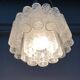 Lampe Plafonnier en Verre Allemande du Milieu du Siècle par Doria Leuchten, années 1960