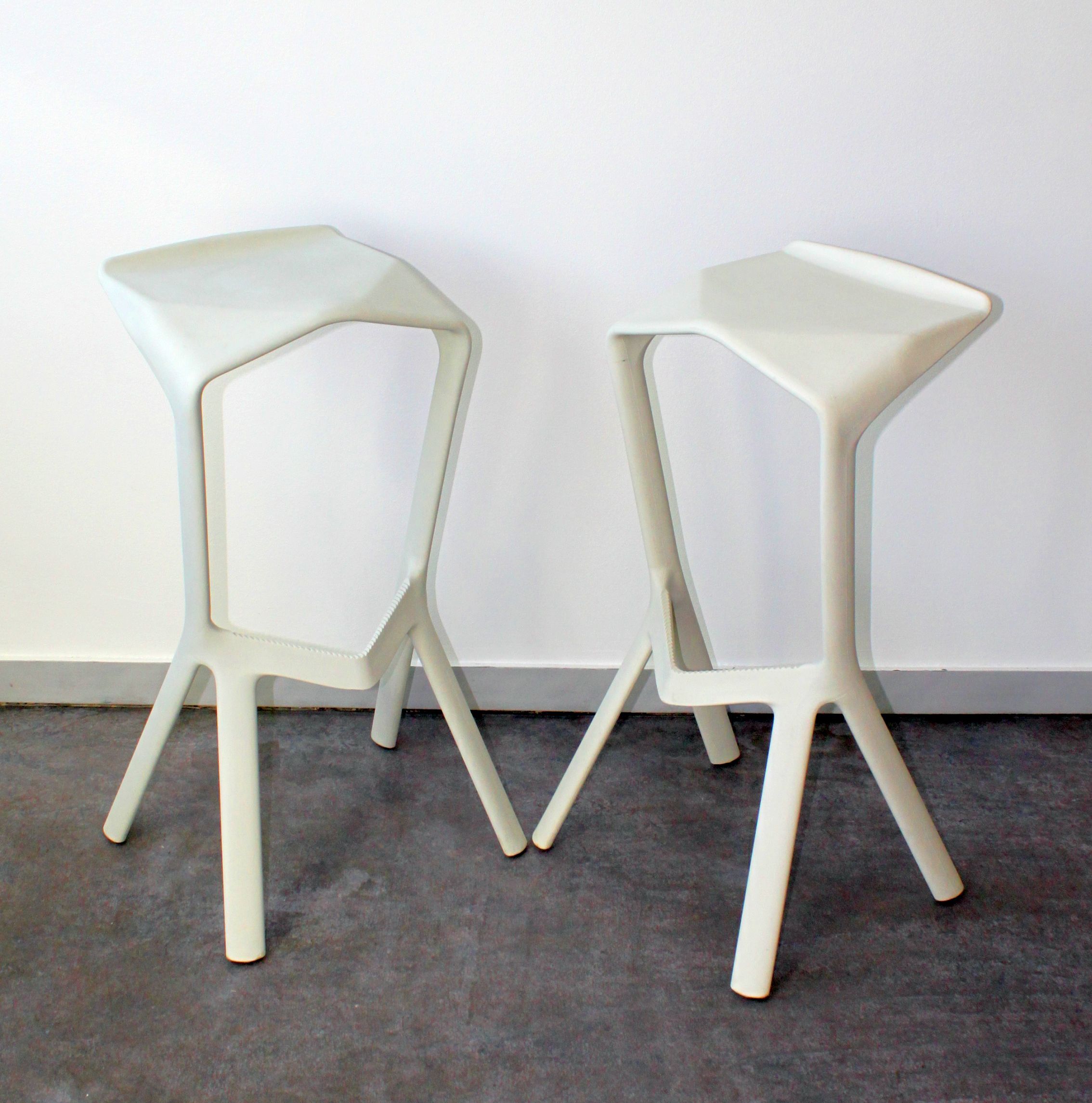 Pair of Miura stools by Konstantin Grcic for Plank, Italy