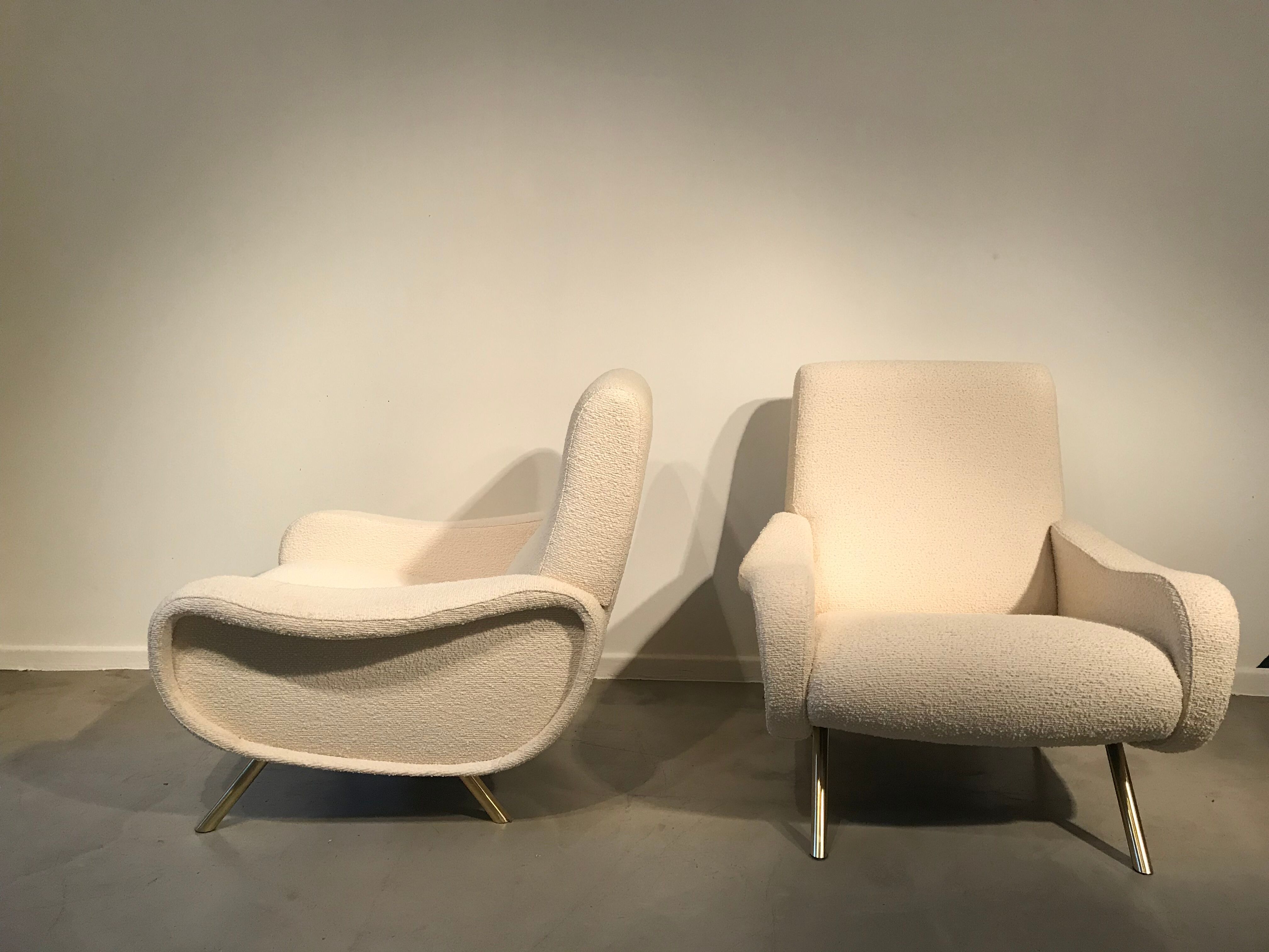 Pair of armchairs model Lady Zanuso