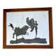 Affiche Picasso, cadre bois vitré