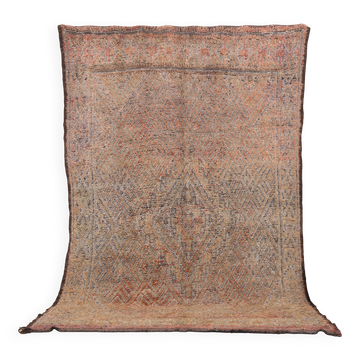 Vintage Moroccan Rug 179 x 276 cm, Berber Wool Rug Handmade, Bohemian Rug