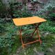Table de jardin pliante en métal