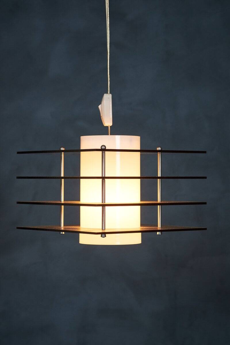 Space Age Vintage Pendant Lamp, Denmark, 1970s