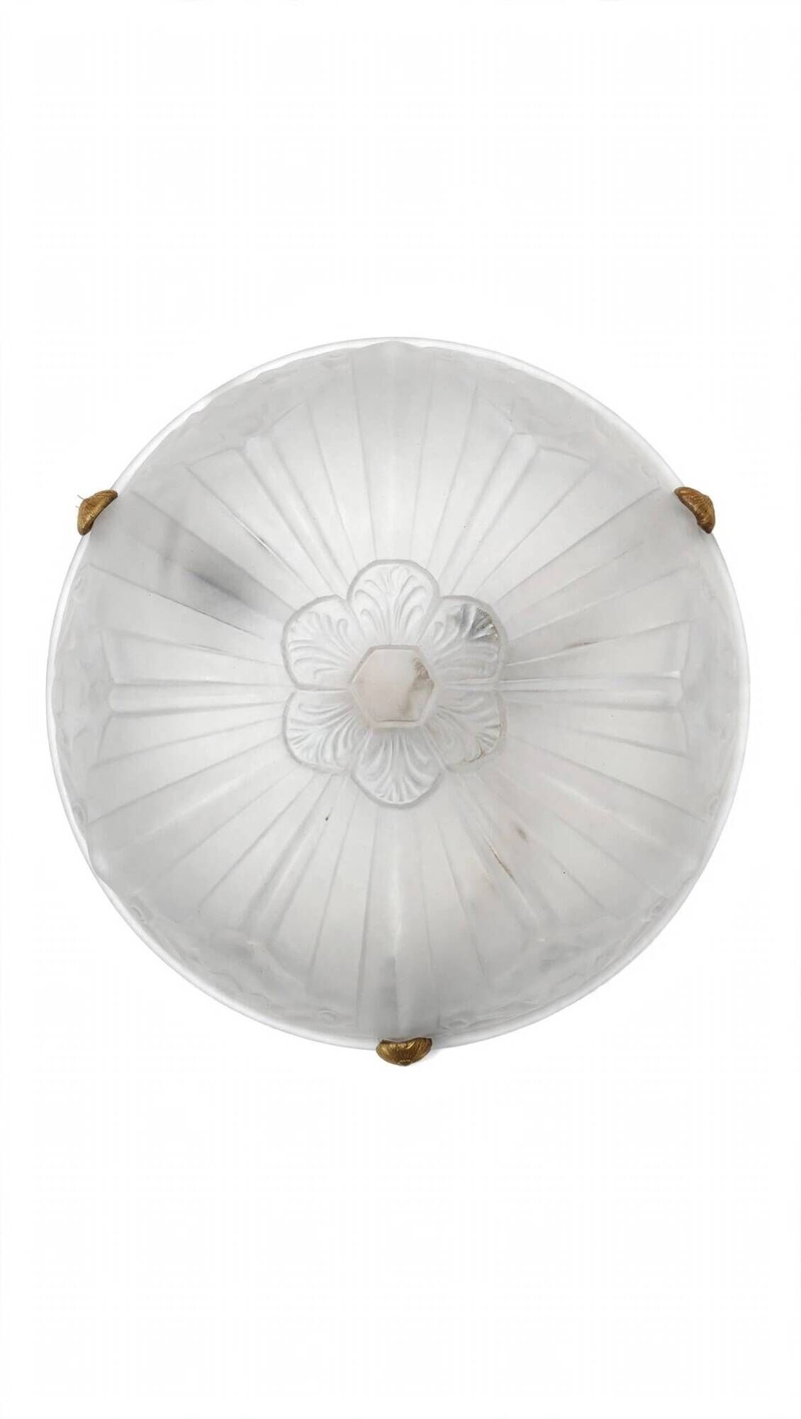 Art Deco suspension light 1920s 1930s signed Sanover