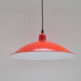 Enamelled sheet metal pendant light
