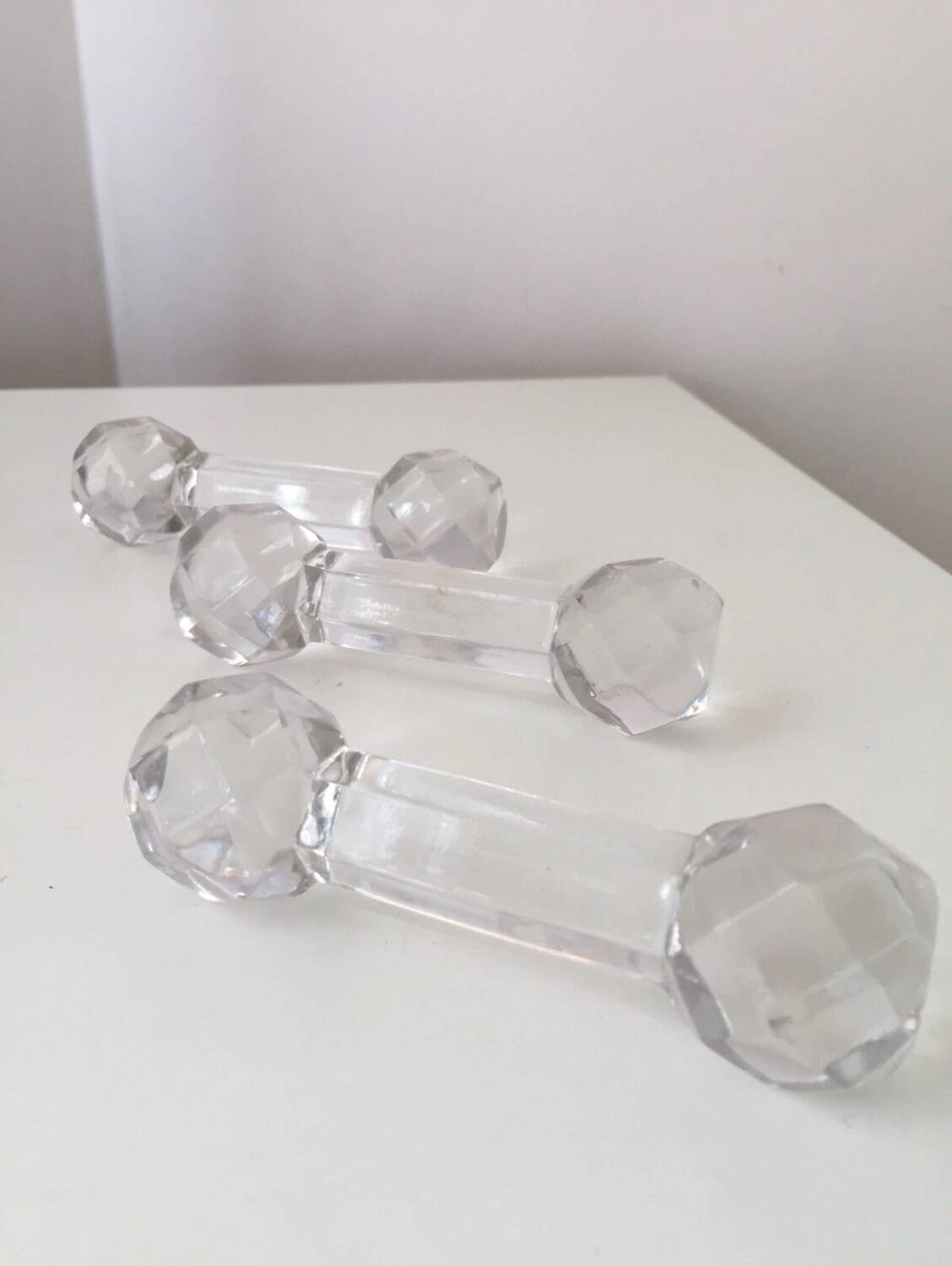 Baccarat crystal knife rest