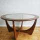 Table basse ronde Astro de Victor Wilkins 1960