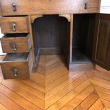 Bureau américain ancien en chêne