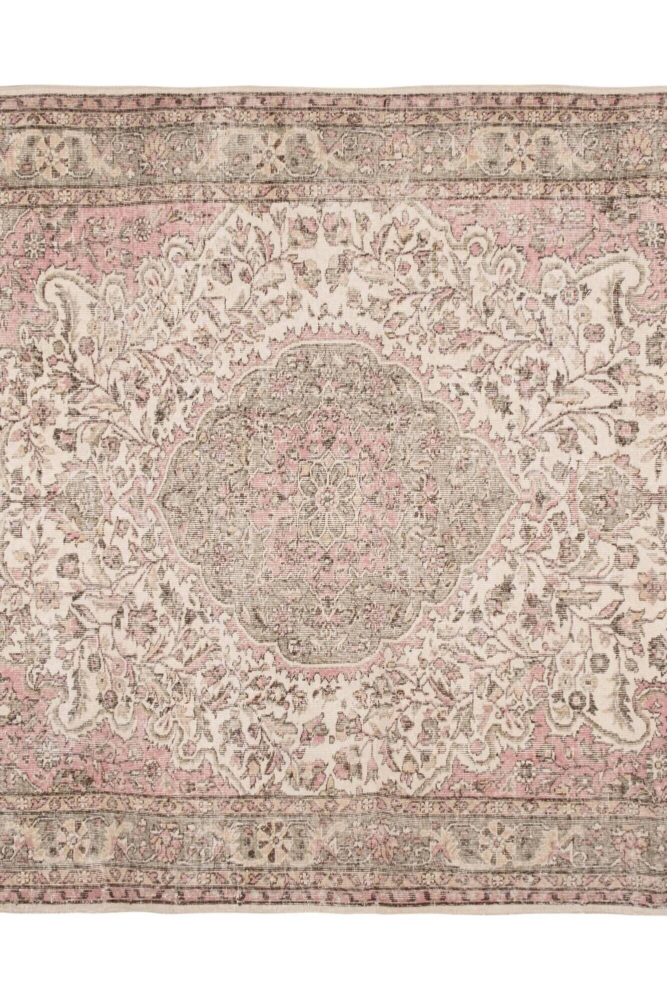 Vintage Turkish handmade rug 211x300 cm