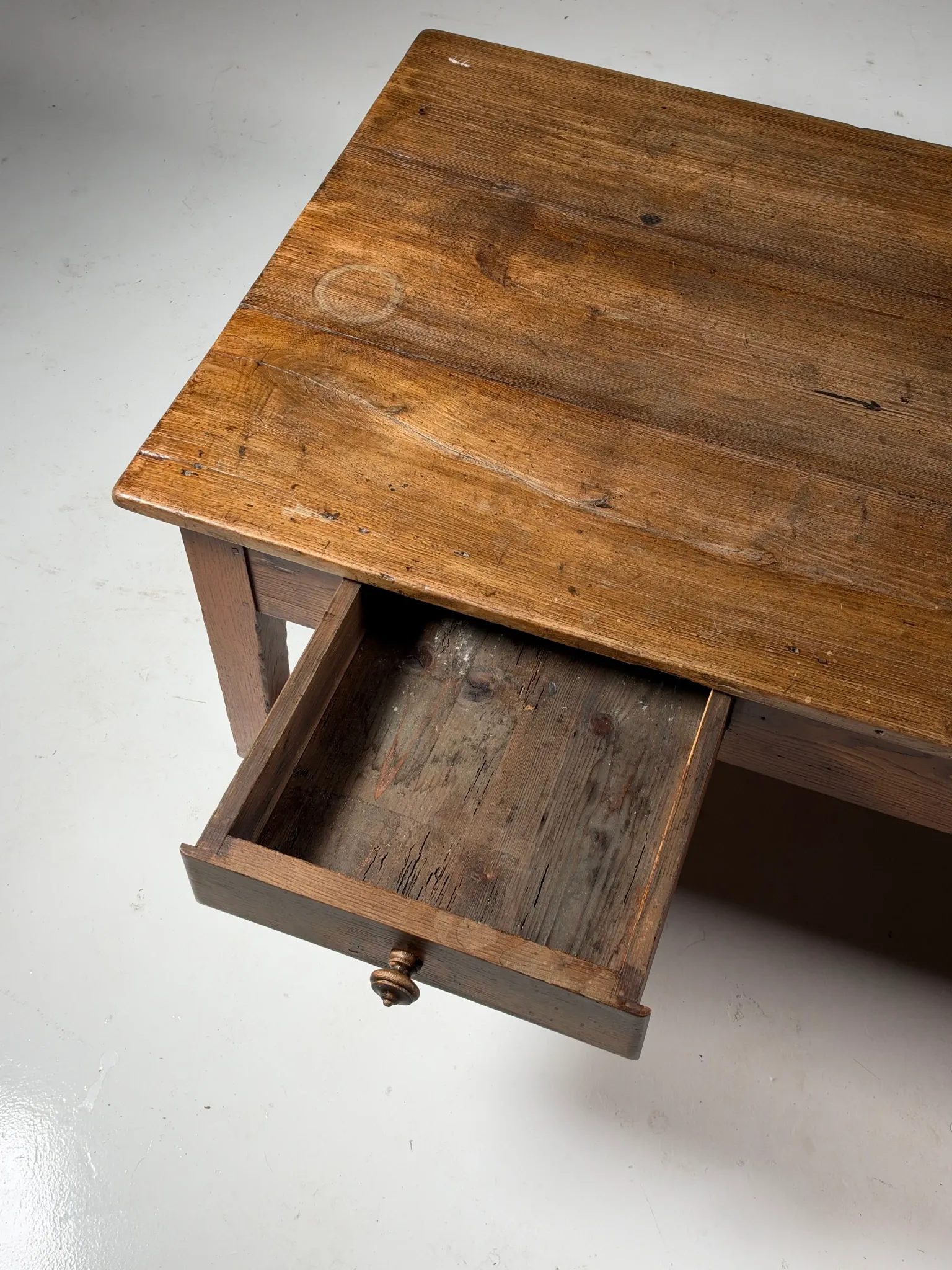 French coffee table 19th century oak