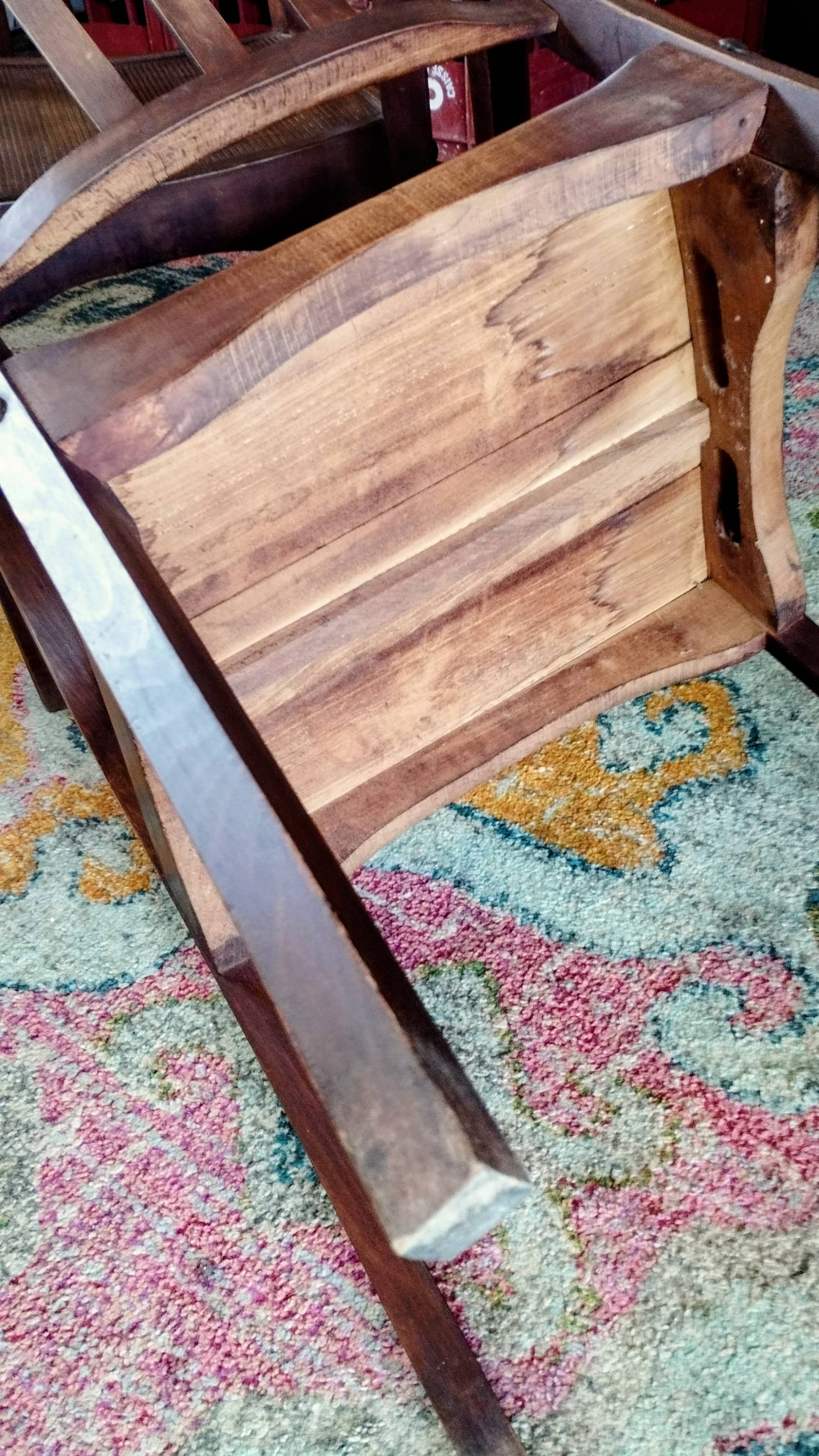 Pair of bistro chairs