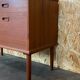 60s 70s teak sideboard Credenza cabinet Danish Modern Design Denmark 70s