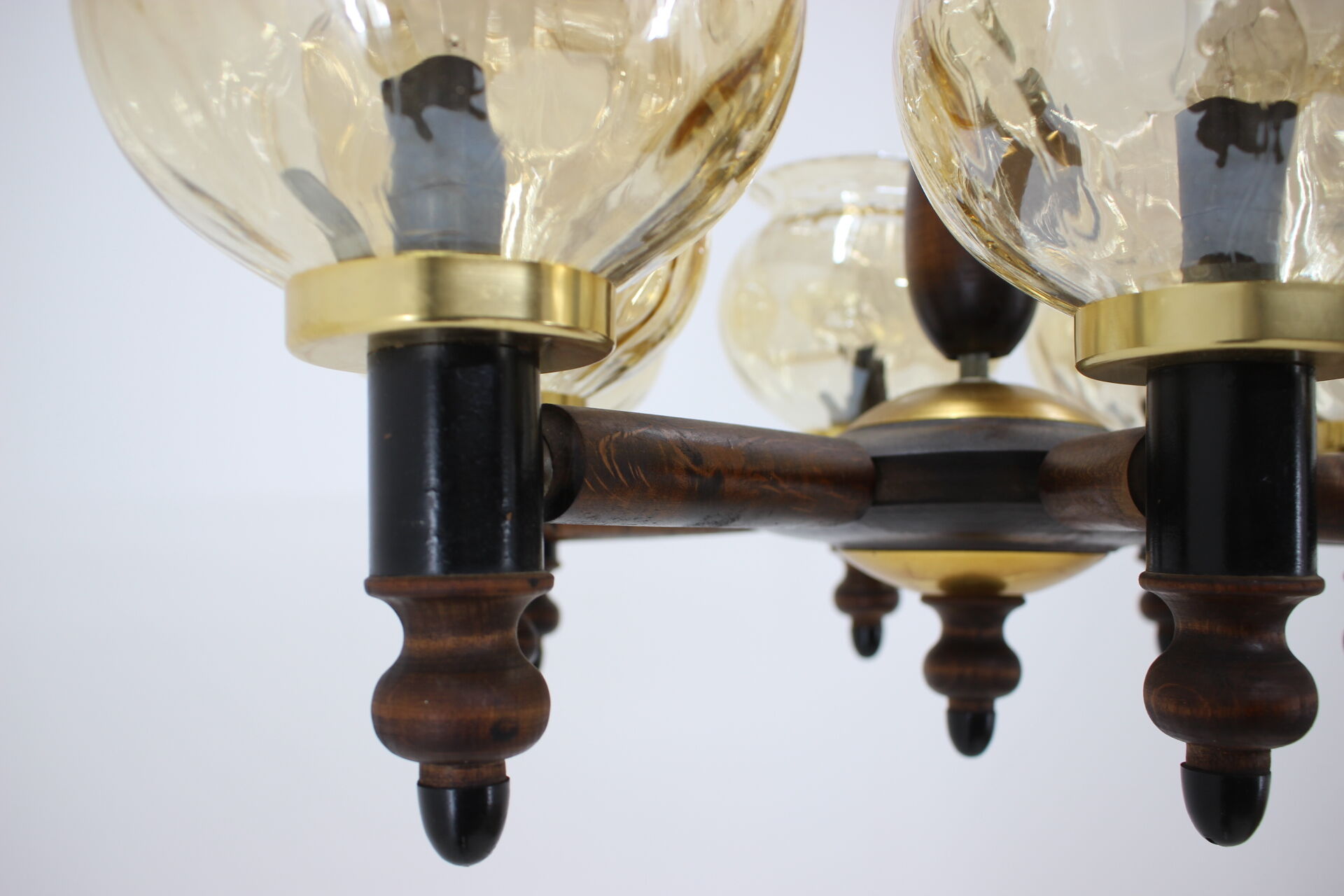 Mid-century big chandelier, 1960